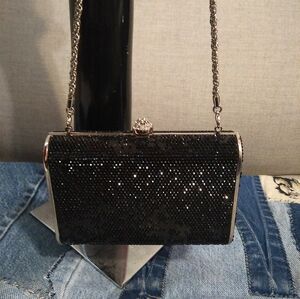 Katherine Brumann Collectible Beverly Hills Couture  Swarvoski Crystal Purse FRM